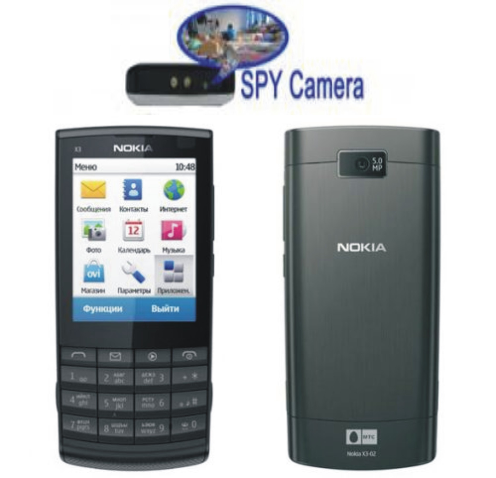 Spy Camera In Nokia Phone Touch Screen 